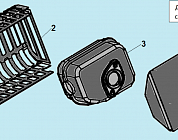 "10 ГЛУШИТЕЛЬ Газонокосилка CHAMPION | до 2019 года |LM5345 Двигатель Т675 V=200 см³ до №04091700876  | Ремонт | Запчасти | в СПБ"