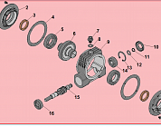 9 РЕДУКТОР МАШИНА ПОДМЕТАЛЬНАЯ CHAMPION GS5080  | ремонт | в СПБ