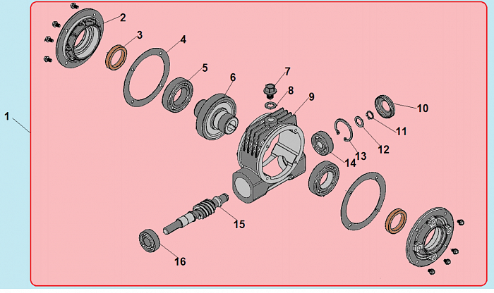 9 РЕДУКТОР МАШИНА ПОДМЕТАЛЬНАЯ CHAMPION GS5080  | ремонт | в СПБ