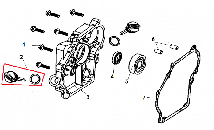 3 КРЫШКА ВИБРОПЛИТА  CHAMPION PC5431F  | ремонт | в СПБ