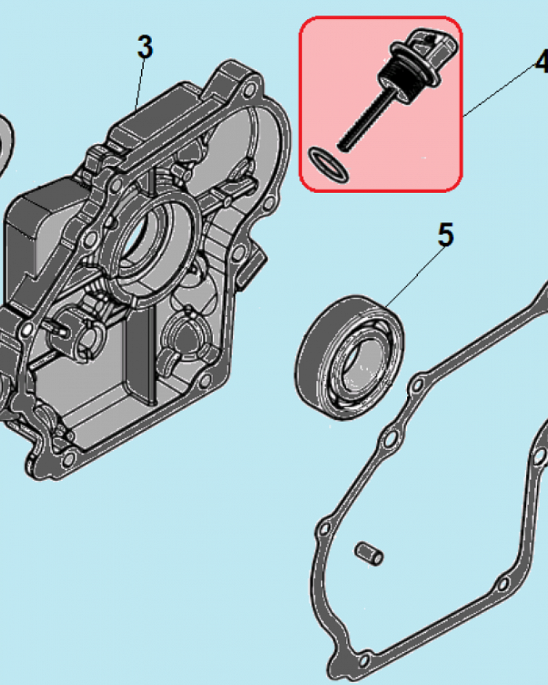 6 КРЫШКА КУЛЬТИВАТОР CHAMPION ВC4311  |ремонт| в СПБ