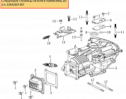 5 | ГОЛОВКА БЛОКА  | Запчасти для газонокосилки чемпион | LM4122 обновлена с 21.04.2022 года до s/n 33042001001 номера  | Сервис - Ремонт - поставка запчастей по России