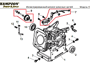 8 ЦИЛИНДР | СНЕГОУБОРЩИК CHAMPION ST656 |Запчасти по России | СПБ