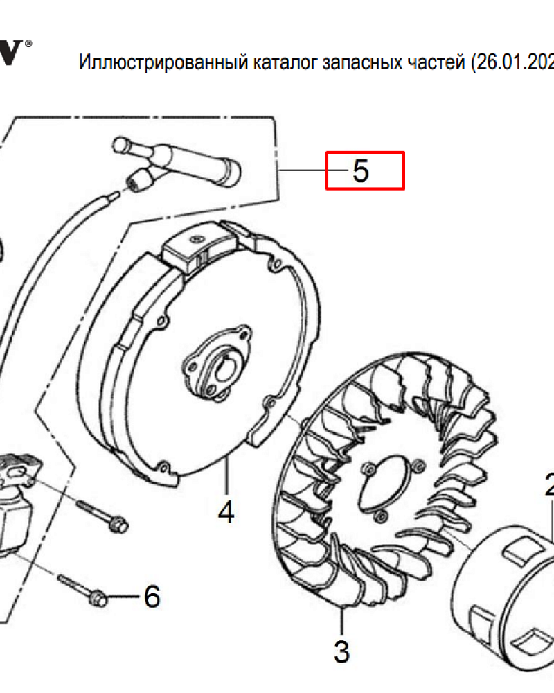 14  | Магнето | Запчасти для генератора чемпион | GG3301C | после 2019 года | после s/n 30051900319    | Поставка по России | 