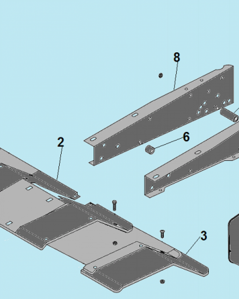 3 РАМА КУЛЬТИВАТОР CHAMPION ВC7712  | ремонт | в СПБ