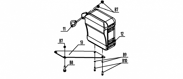 5  | Глушитель | Запчасти для генератора чемпион | GG3301C | после 2019 года | после s/n 30051900319   | Поставка по России | 