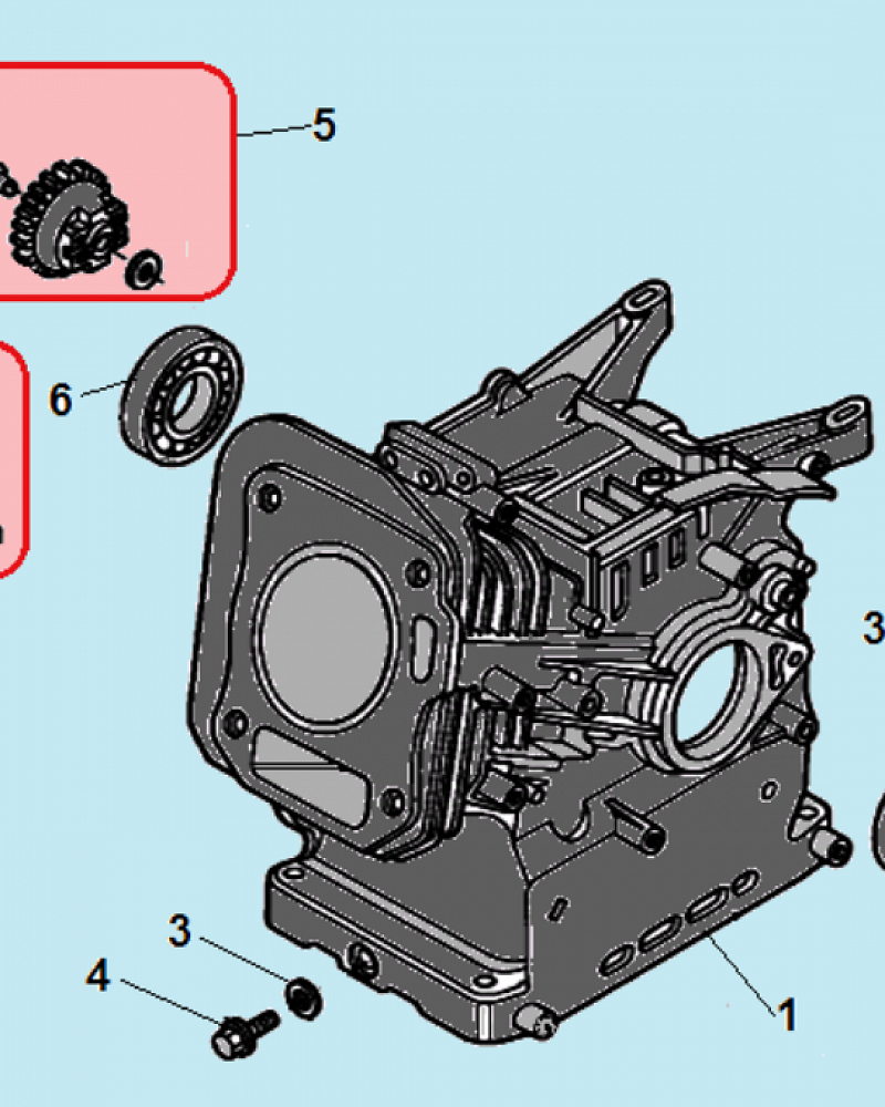 5 ЦИЛИНДР ВИБРОТРАМБОВКА CHAMPION TR72  | ремонт | в СПБ