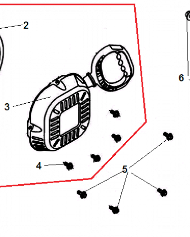 14 СТАРТЕР | СНЕГОУБОРЩИК CHAMPION ST761E |Запчасти по России | СПБ