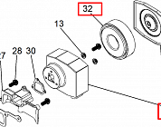 9 | ВОЗДУШНЫЙ ФИЛЬТР  | Запчасти для мотопомпы чемпион | GTP81E после 2019 года | (после s/n 23101900001  |  Поставка по России | Магазин-Сервис в СПБ |