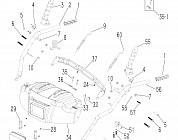 6 | ДЕТАЛИ УПРАВЛЕНИЯ | Запчасти для снегоуборщика чемпион ST861 | Магазин-Сервис в СПБ |
