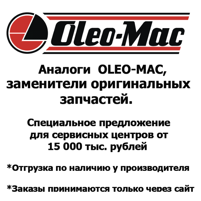 Каталог запчастей | OLEO-MAC, EFCO | Запчасти Аналог | по России и СПБ