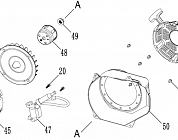8  | Стартер - Магнето | Запчасти для генератора чемпион | GG3300 | обновлена с 12.11.2020 года  | Сервис - Магазин |