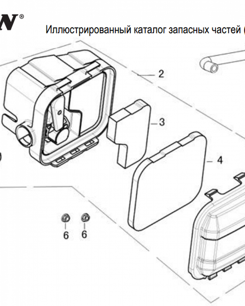 9 ВОЗДУШНЫЙ ФИЛЬТР КУЛЬТИВАТОР CHAMPION ВC4401  |ремонт| в СПБ