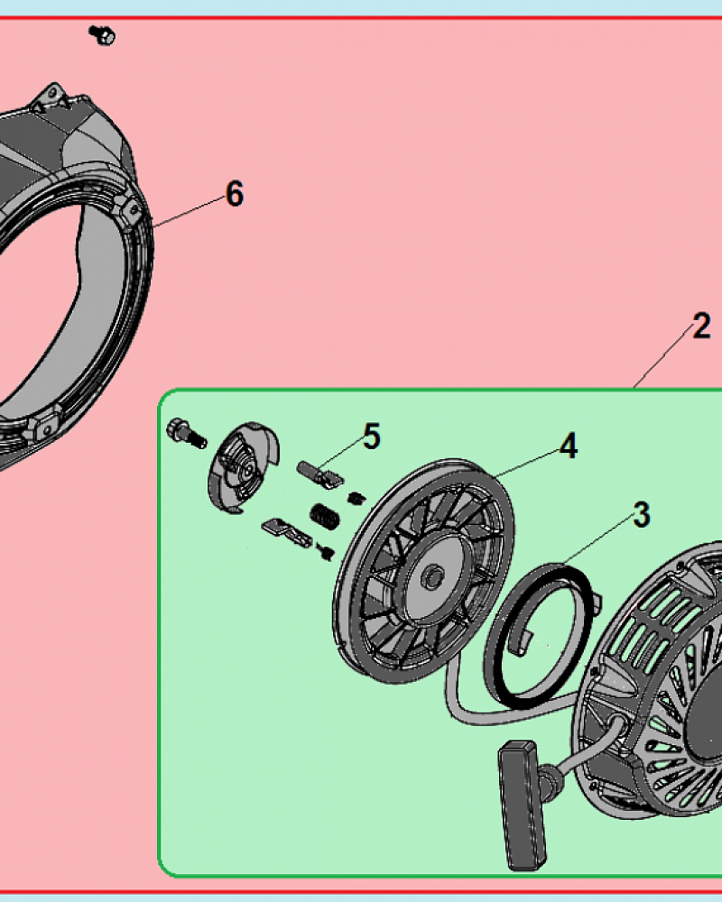 14 СТАРТЕР КУЛЬТИВАТОР CHAMPION ВС7714  | ремонт | в СПБ