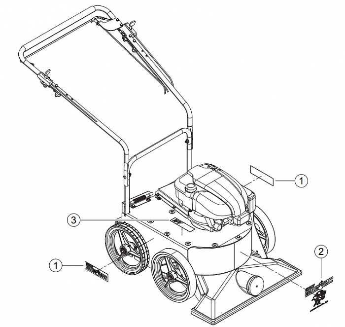 5 SERVICE PARTS & ACCESSORIES Пылесосы на колесах BEAR CAT ECHO WV190S