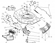 1 | НОЖ - АДАПТЕР | Запчасти для газонокосилки чемпион |  LM4627  после 2019 года |  после номера s/n 32031902401 | Поставка по России | Сервис - Ремонт