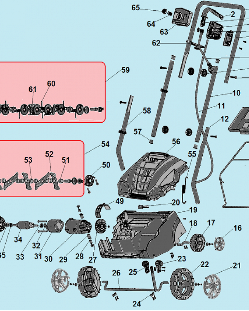 1 ВЫКЛЮЧАТЕЛЬ - ЯКОРЬ - СТАТОР - ЩЕТКИ - КОЛЕСА - НОЖИ СКАРИФИКАТОР CHAMPION ESC1532  | ремонт | в СПБ