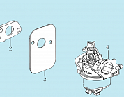 10 КАРБЮРАТОР ГАЗОНОКОСИЛКА CHAMPION LM4122 до 21.04.2022 года | Ремонт | Запчасти | в СПБ