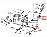 18 |  БАК | Запчасти для уборочной чемпион | GS5080 после 2021 года | после s/n 37012000001 | 