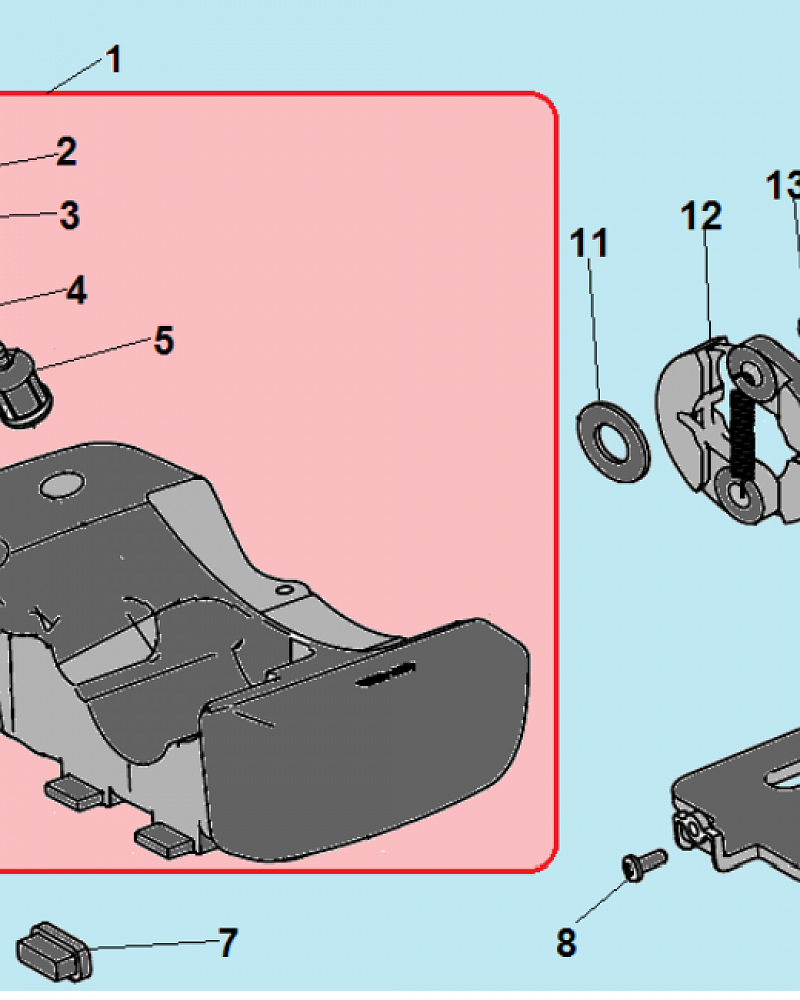 5 СЦЕПЛЕНИЕ - БАК ТОПЛИВНЫЙ КУЛЬТИВАТОР CHAMPION GC243E  |ремонт| в СПБ
