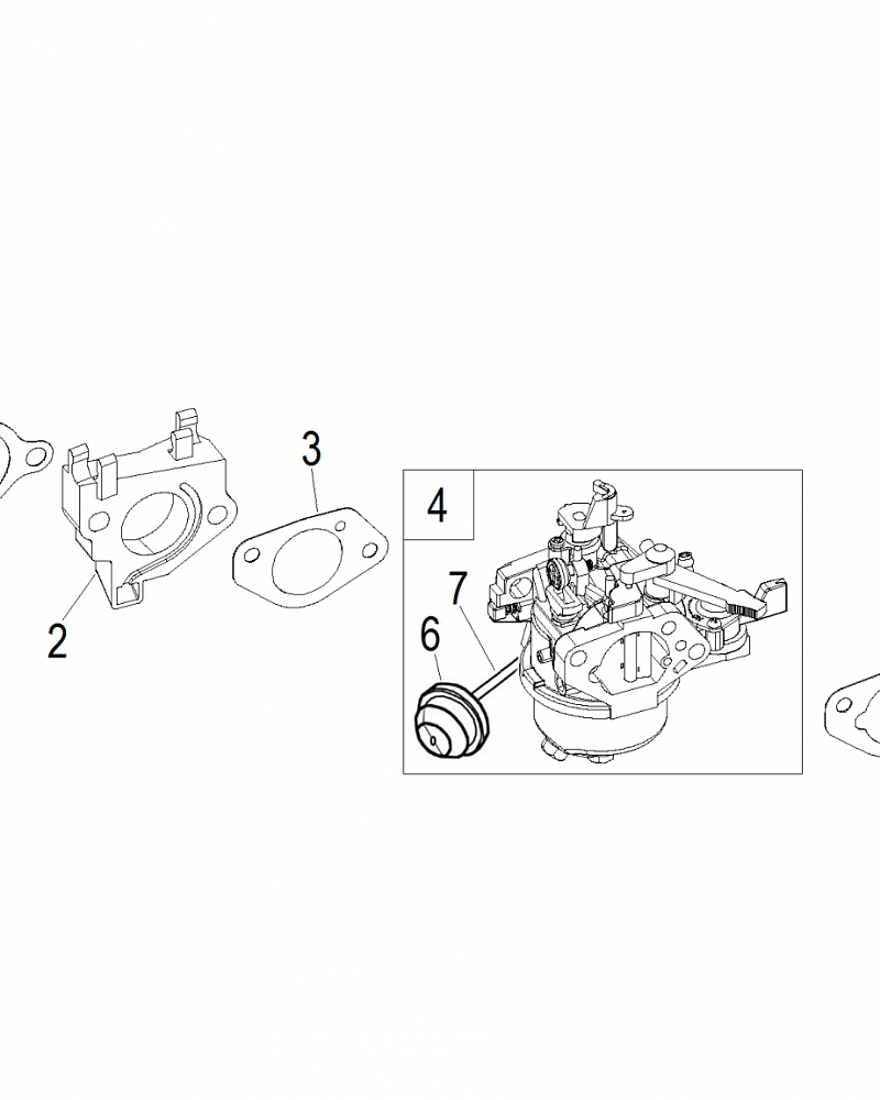 16 | КАРБЮРАТОР | Запчасти для снегоуборщика чемпион ST861 | Магазин-Сервис в СПБ |