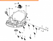 6 | КРЫШКА | Запчасти для газонокосилки чемпион | LM4122 обновлена с 21.04.2022 года до s/n 33042001001 номера  | Сервис - Ремонт - поставка запчастей по России
