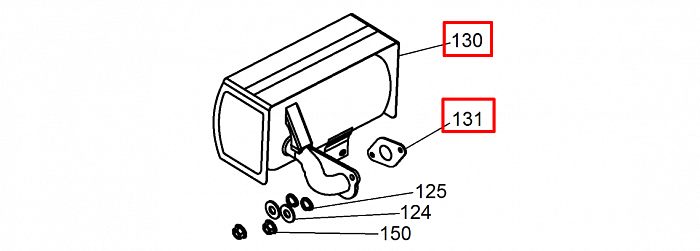 11 | ГЛУШИТЕЛЬ | Запчасти для мотопомпы чемпион | GTP81E после 2019 года | (после s/n 23101900001  |  Поставка по России | Магазин-Сервис в СПБ |