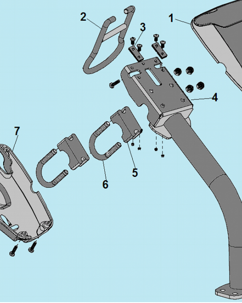 2 РУЛЬ МАШИНА ПОДМЕТАЛЬНАЯ CHAMPION GS50100  | ремонт | в СПБ