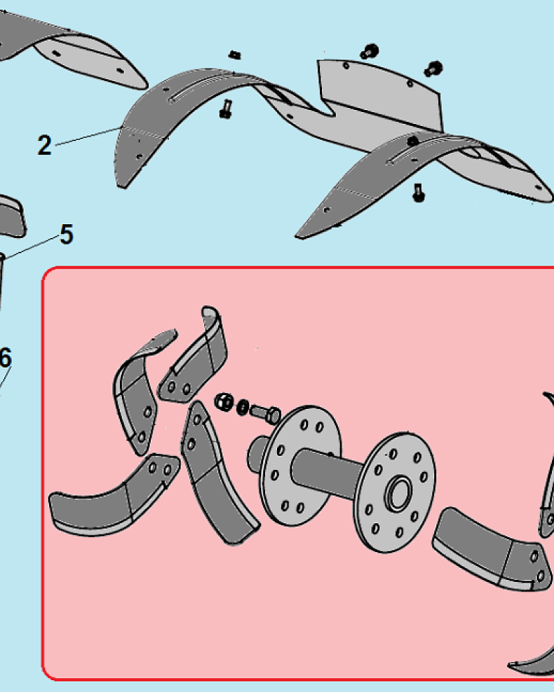 5  ФРЕЗЫ КУЛЬТИВАТОР CHAMPION ВC5602 после 2018 ГОДА  | ремонт | в СПБ