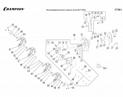 1 | РЕДУКТОР - ДЕТАЛИ ШНЕКА | Запчасти для снегоуборщика чемпион ST861 | Магазин-Сервис в СПБ |