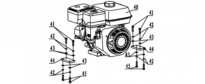 7  | ДВИГАТЕЛЬ | Запчасти для культиватора, мотоблока чемпион |  BC7723  | Магазин-Сервис в СПБ |