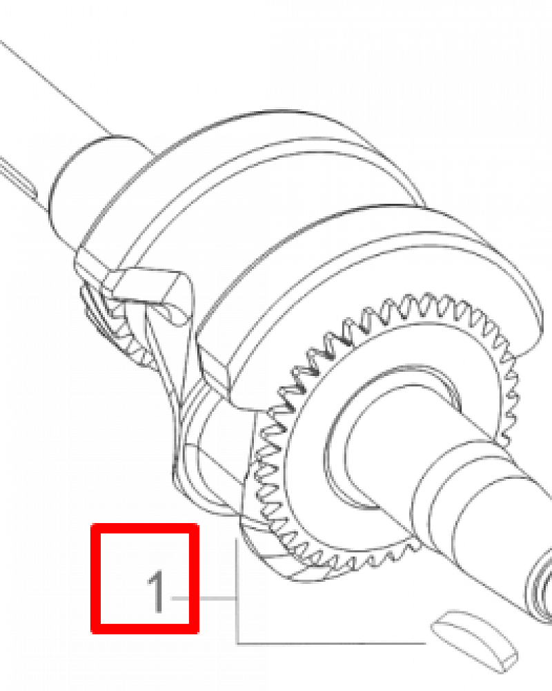 7 | КОЛЕНВАЛ | Запчасти для мотопомпы чемпион | GP52 после 2019 года  | после s/n 30181901293 | Поставка по России |