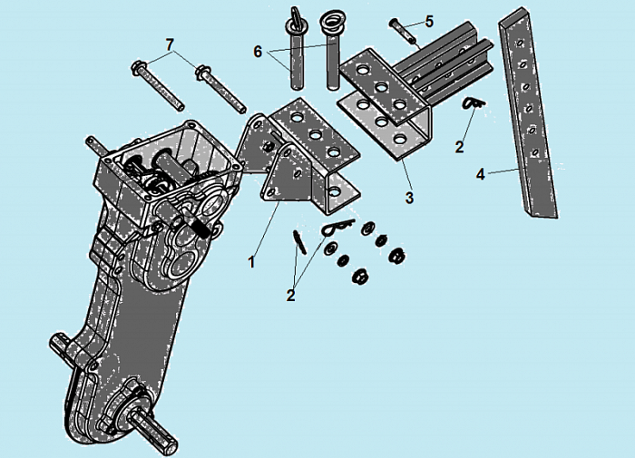 5 ШПОРА КУЛЬТИВАТОР CHAMPION ВС7714  | ремонт | в СПБ
