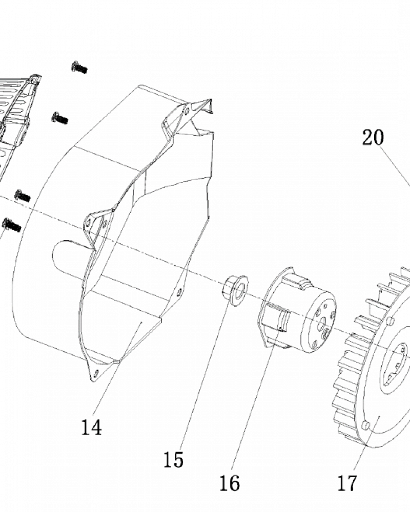 8  | Стартер - Магнето | Запчасти для генератора чемпион | GG5000EW  | Поставка по России | 
