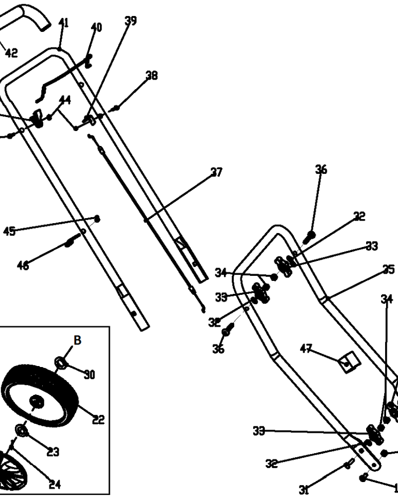 2 НОЖ - АДАПТЕР - КОЛЕСА - РЕМЕНЬ | Запчасти для газонокосилки чемпион | после 2019 года LM5127  | Сервис - Ремонт