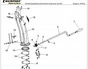 8 ВЫБРОС | СНЕГОУБОРЩИК CHAMPION ST762E |Запчасти по России | СПБ