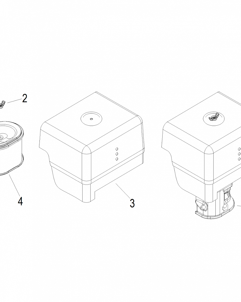 18 |  КРЫШКА ФИЛЬТРА - ФИЛЬТР | Запчасти для снегоуборщика чемпион ST861 | Магазин-Сервис в СПБ |