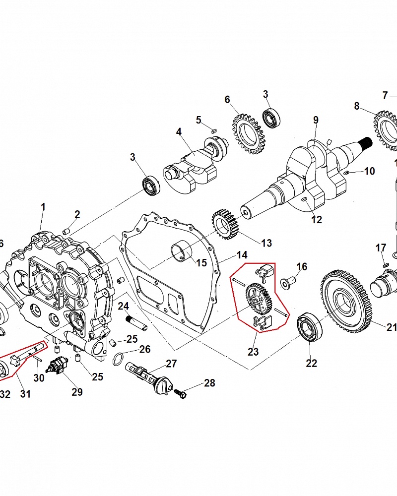 5 | КОЛЕНВАЛ | DG6000E Дизельный генератор | Запчасти, сервис, ремонт