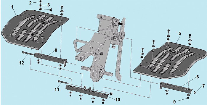 5 КРЫЛЬЯ КУЛЬТИВАТОР CHAMPION ВС7713  | ремонт | в СПБ