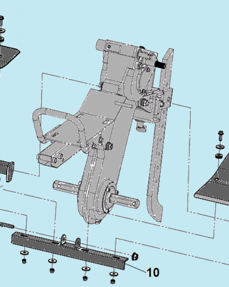 5 КРЫЛЬЯ КУЛЬТИВАТОР CHAMPION ВС7713  | ремонт | в СПБ