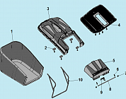 5 ТРАВОСБОРНИК Газонокосилка CHAMPION LM5131 | до 2019 года  | Ремонт | Запчасти | в СПБ