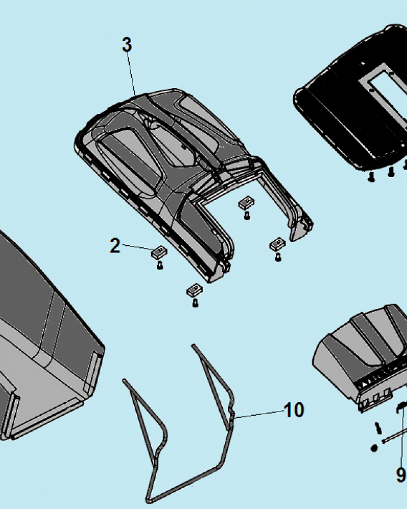 5 ТРАВОСБОРНИК Газонокосилка CHAMPION LM5131 | до 2019 года  | Ремонт | Запчасти | в СПБ