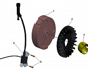 7 МАГНЕТО - МАХОВИК МОТОПОМПА CHAMPION  GP52 | до 2019 года | ремонт | в СПБ