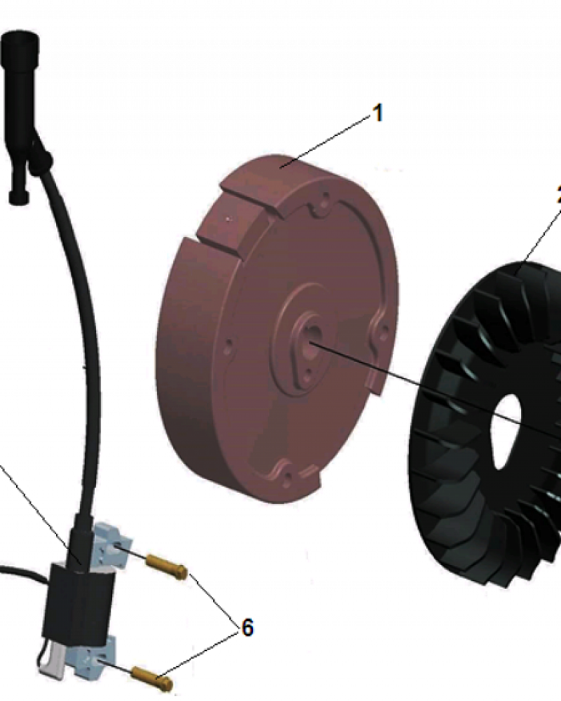 7 МАГНЕТО - МАХОВИК МОТОПОМПА CHAMPION  GP52 | до 2019 года | ремонт | в СПБ