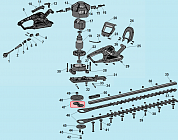 1 ВЫКЛЮЧАТЕЛЬ - ЯКОРЬ - СТАТОР - ЩЕТКИ - НОЖНИЦЫ НОЖНИЦЫ ЭЛЕКТРИЧЕСКИЕ CHAMPION HTE410  | ремонт | в СПБ