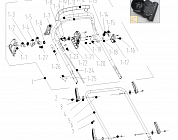 1 | РУЧКА - ВЫКЛЮЧАТЕЛЬ | Запчасти для газонокосилки чемпион EM4217 | Сервис - Магазин |