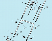 4 РУЧКА - ТРОС ГАЗА ГАЗОНОКОСИЛКА CHAMPION LM4122  до 21.04.2022 года | Ремонт | Запчасти | в СПБ