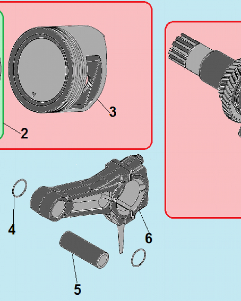 14 ПОРШЕНЬ -ЦИЛИНДР -КОЛЕНВАЛ- КОЛЬЦА МОТОБЛОК CHAMPION ВC1193  | ремонт | в СПБ