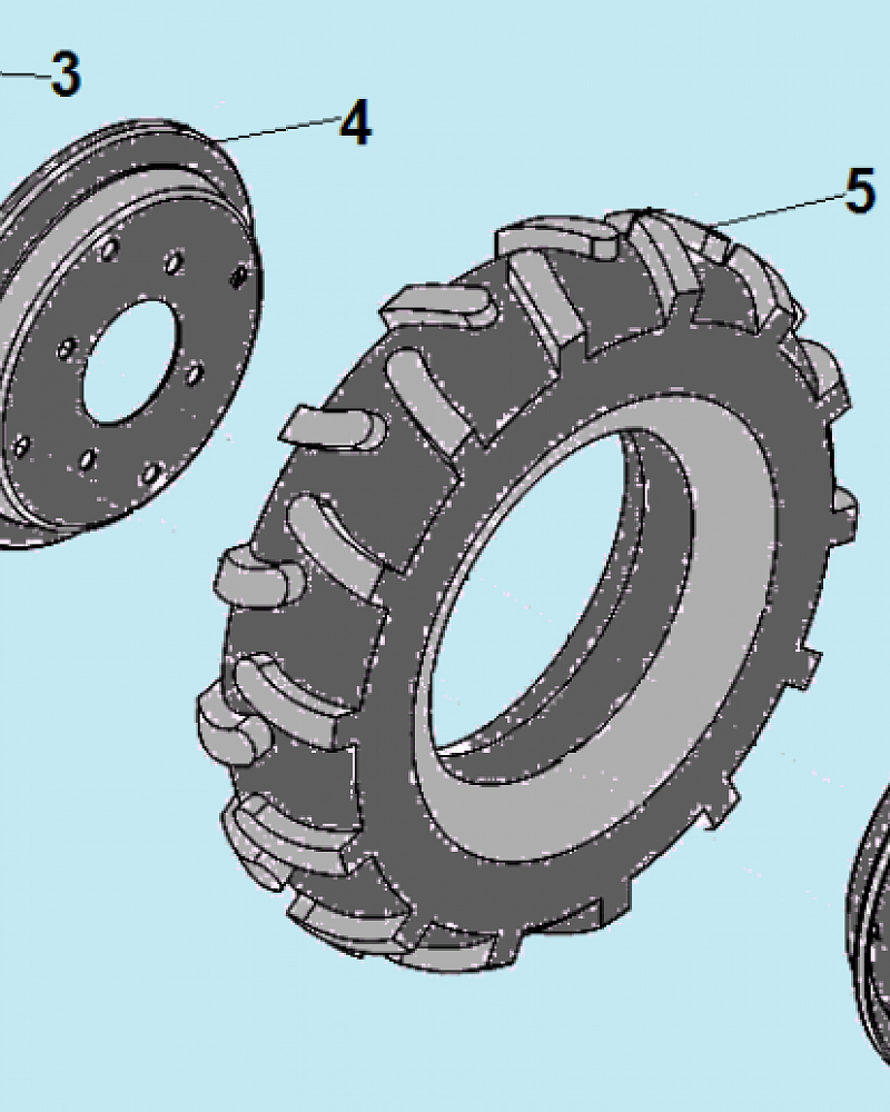 7 КОЛЕСА DC1193E МОТОБЛОК CHAMPION  | ремонт | в СПБ