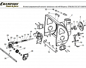 6 РЕДУКТОР - ШЕСТЕРНИ |СНЕГОУБОРЩИК CHAMPION ST861BS |Запчасти по России | СПБ